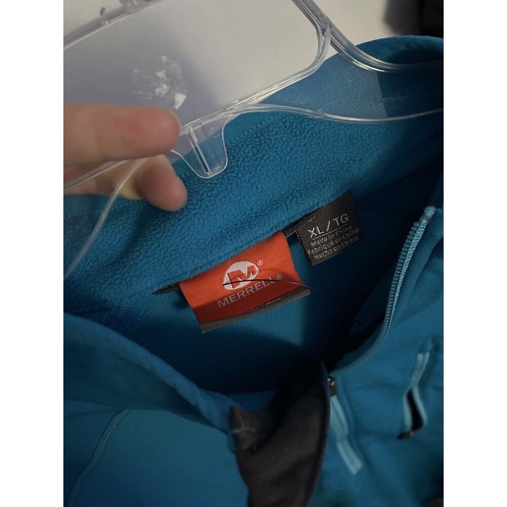 G/FORE G4 Mens XL Daytona Tech Interlock Quarter Zip Golf Petrol Blue $185 - Picture 5 of 5